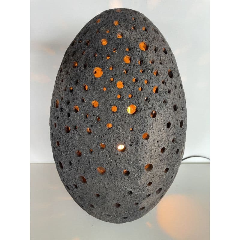 Lampe Minérale Décorative Céramique Raku — 7