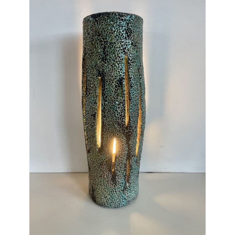 Lampe "Contemporaine" Céramique Raku — 2