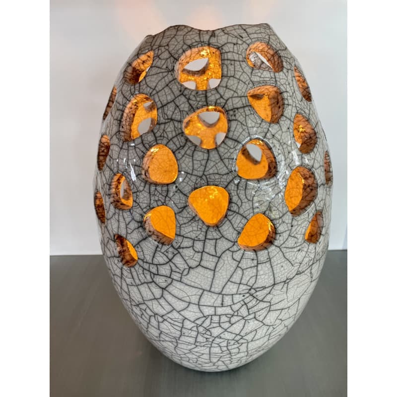 Lampe "Bellissima" Céramique Raku — 1