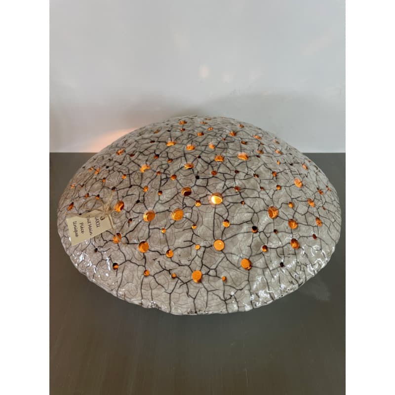 Lampe "Angélique" en Céramique Raku — 1