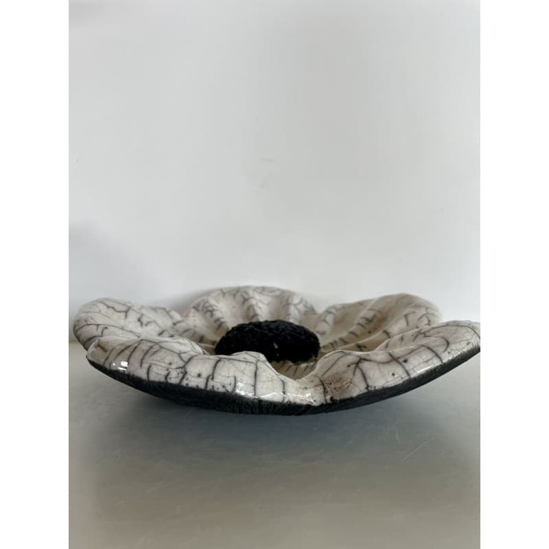 Fleur décorative ou Vide Poche Céramique Raku — 1