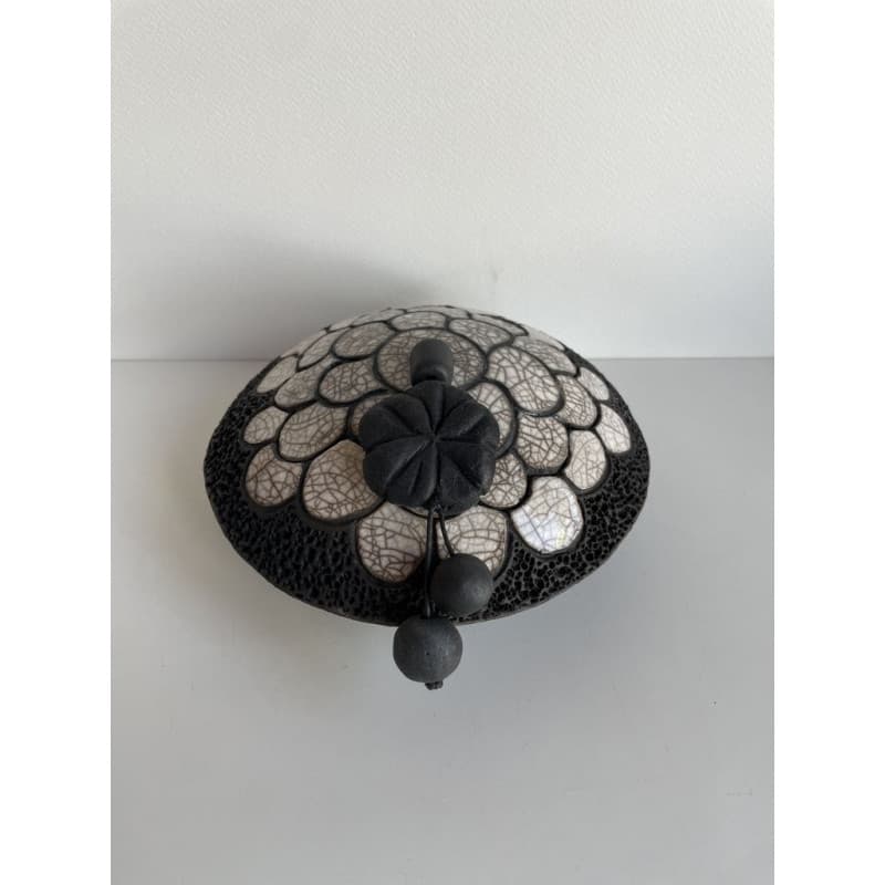 Boîte Ronde "Sofia" Céramique Raku — 1