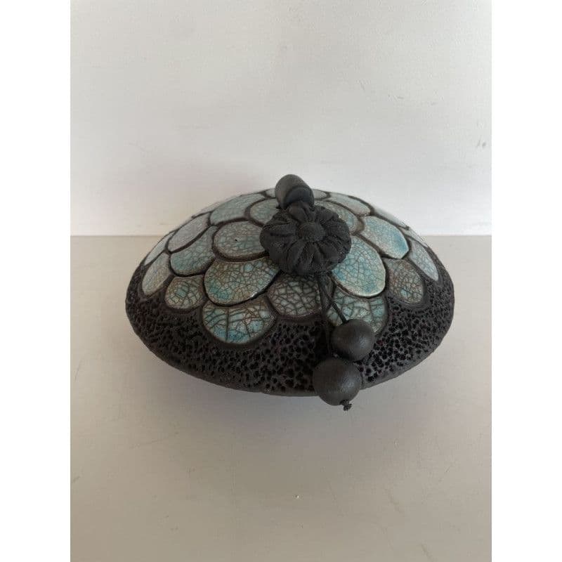 Boîte Ronde Céramique Raku — 2