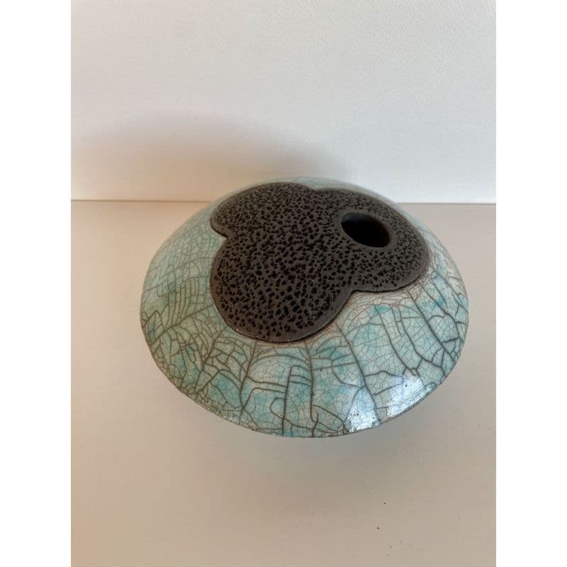 Boîte ronde "douceur" céramique raku — 5
