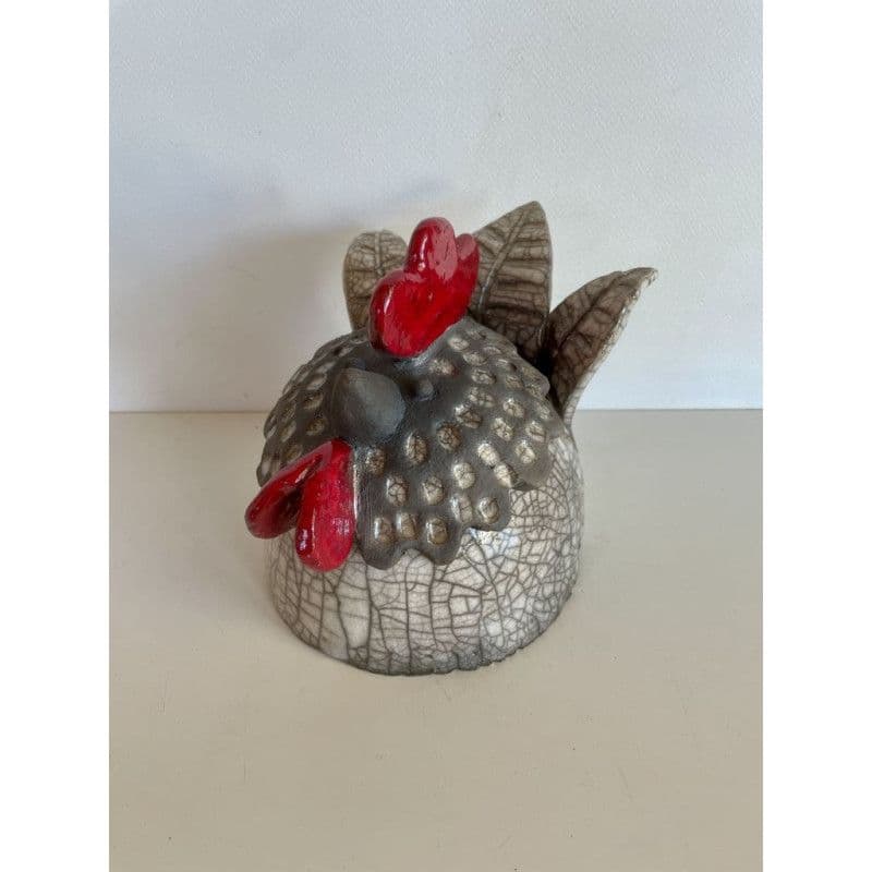 Boîte céramique raku "Poule" — 6