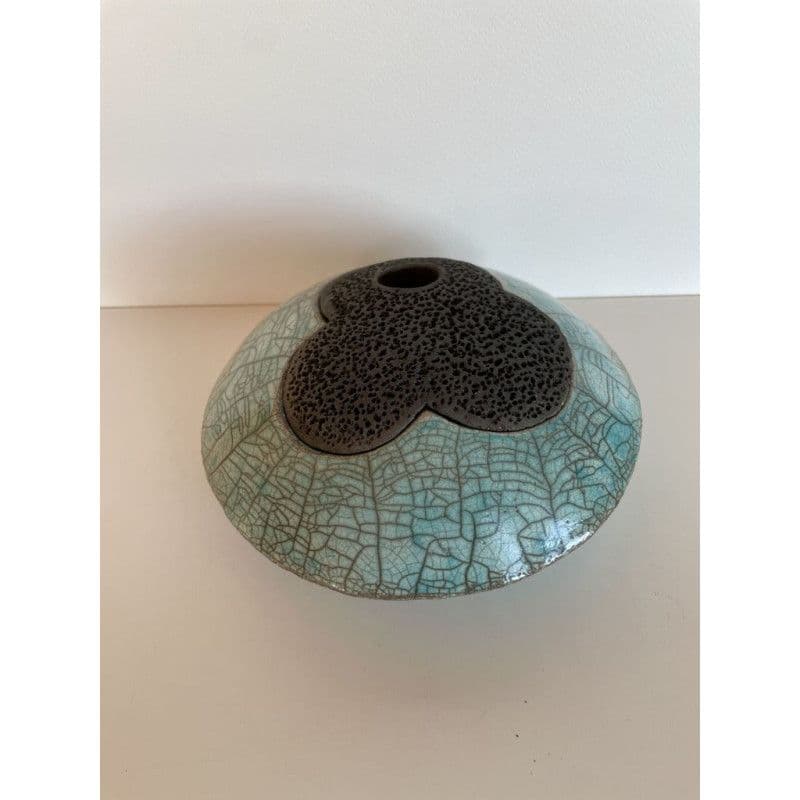 Boîte ronde "douceur" céramique raku — 6