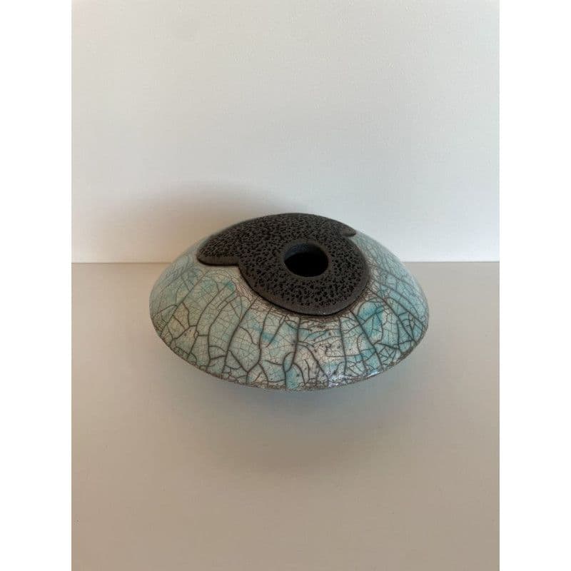 Boîte ronde "douceur" céramique raku — 3