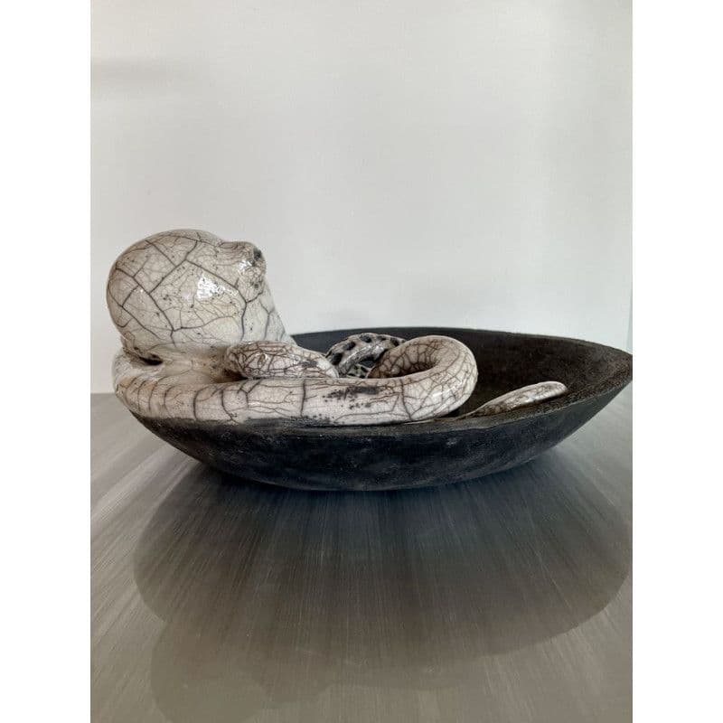 "Octopus" Poulpe en Céramique Raku — 8
